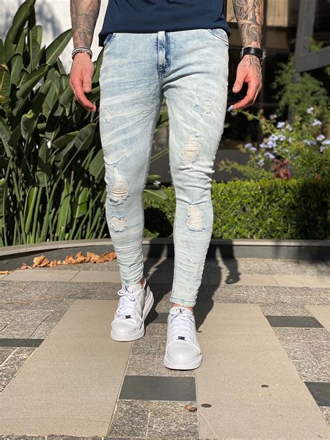 Topo 43 imagem calça jeans desfiada na barra masculina br