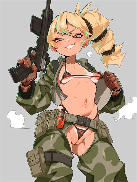 Slurp Nsfw Original Absurdres Commentary English Commentary Highres Girl Belt Bikini