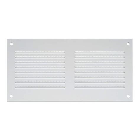 Buy 8w X 4h Steel Return Air Grilles Sidewall And Ceiling White With Insect Protection