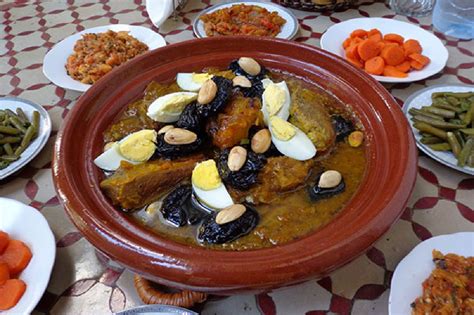 Authentic Moroccan Lamb Tagine Recipe Beef Prune And Almond