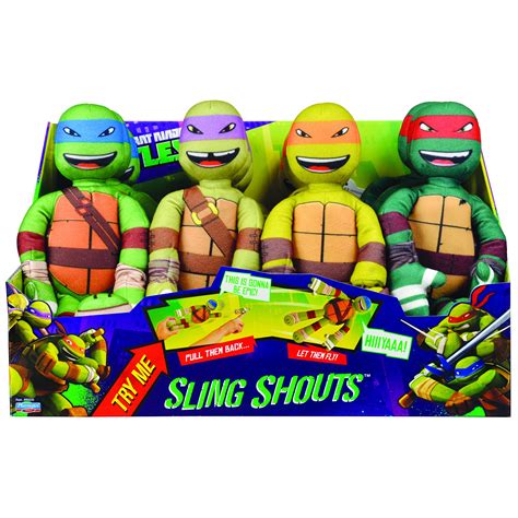 Teenage Mutant Ninja Turtles Sling Shout Leonardo Plush - Buy Online in ...