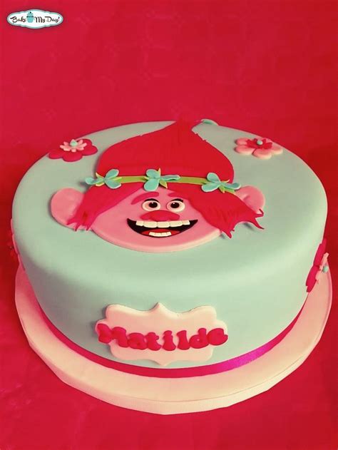 Poppy Trolls Cake Decorated Cake By Bake My Day Cakesdecor