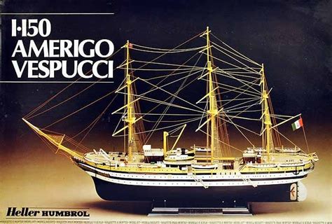 Heller 80807 1 150 Amerigo Vespucci Training Ship