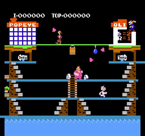 Popeye (1983) by Nintendo NES game