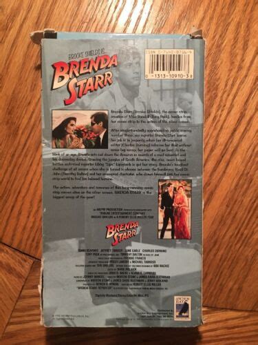 Brenda Starr Brooke Shields Vhs Tested Diana Scarwid Timothy Dalton Ebay