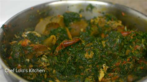 Nigerian Efo Riro Yoruba Signature Spinach Soup VIDEO