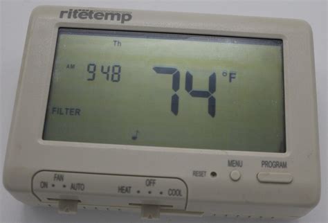 Ritetemp 7 Day Programmable Universal Thermostat 8030 Programmable Thermostats