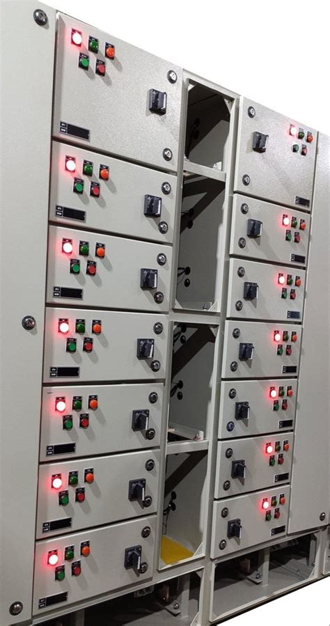 Phase Electric Mcc Control Panel For Power Distribution Ip Rating