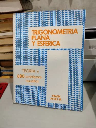 Trigonometr A Plana Y Esf Rica Frank Ayres Rp Mercadolibre