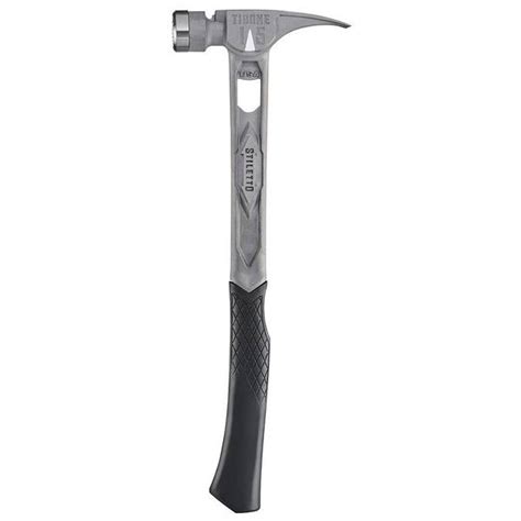 Milwaukee 15 oz STILETTO TIBONE Milled Titanium Framing Hammer ...