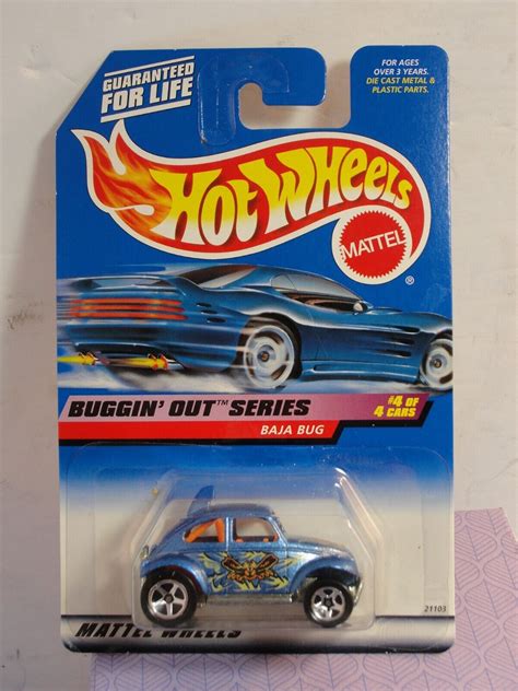 Hot Wheels Buggin Out Series Baja Bug 944 VINTAGE 1998 5SP