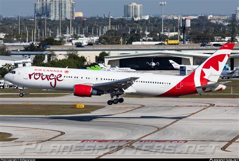 C GBZR Air Canada Rouge Boeing 767 38EER Photo By Wolfgang Kaiser ID