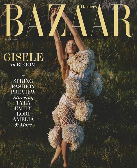 There Are Some Interesting Gisele Pics In Her Harpers Bazaar Spread