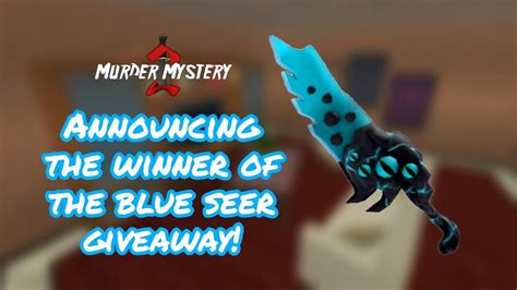 Murder Mystery 2 Announcing The Winner Of The Blue Seer Giveaway