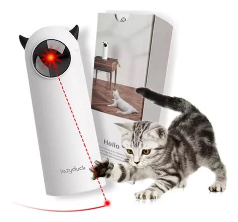 Lazyduck Juguete Laser Interactivo Para Gatos Con Enriquecim Env O Gratis