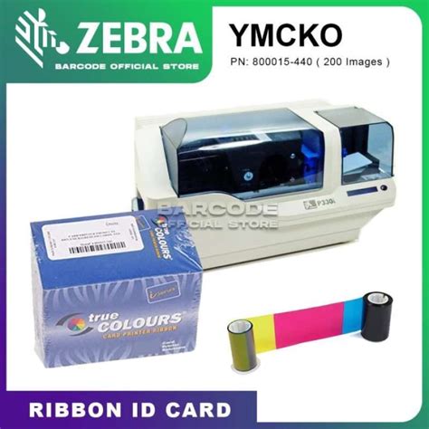 Promo Terbaik Ribbon Tinta Warna Printer Zebra P330i Iseries 5 Panel