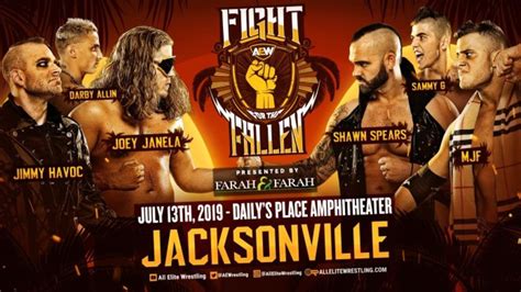 AEW Fight For The Fallen Preview Darby Allin Joey Janela And Jimmy