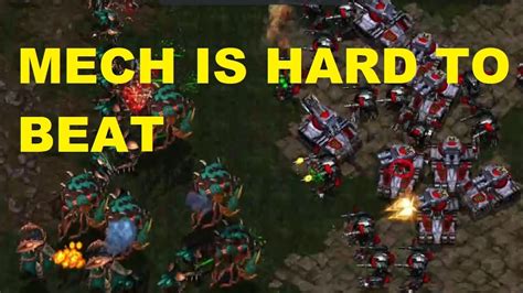 Zerg Vs Terran Mech Super Insane Youtube