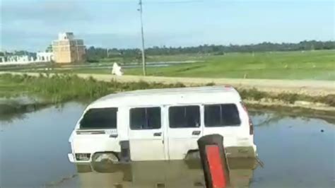 Breaking News Satu Unit L Terjun Bebas Kesawah Di Simpang Ulim