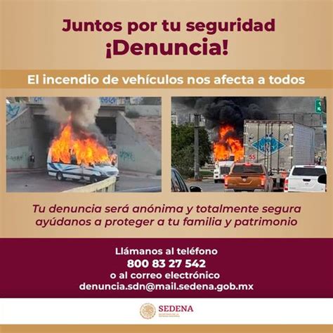 SEDENAmx On Twitter Juntos Por Tu Seguridad Denuncia Tu Denuncia