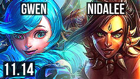 Gwen Vs Nidalee Jungle Quadra 68 Winrate 14 3 6 Br Master