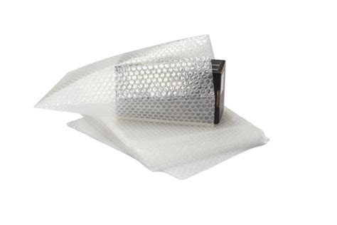 White Background Isolated Bubble Wrap For Product Protection And