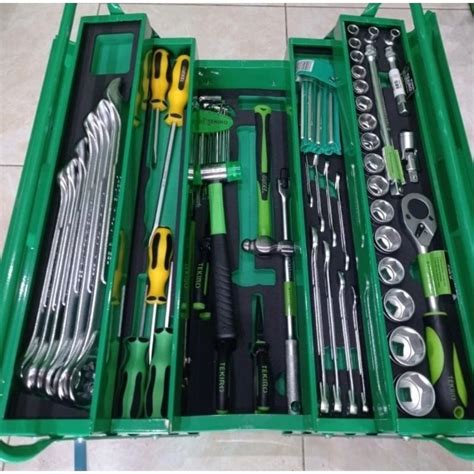 Jual Promo Tekiro Tool Box Set Pcs Tool Kit Set Tekiro Kotak