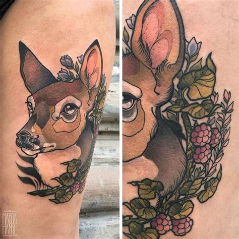 24 Traditional Deer Tattoo Venittajabin