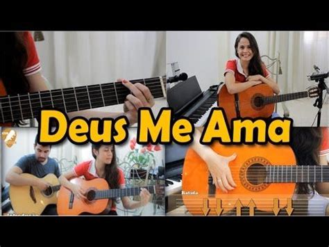 Música 2 Acordes Deus me Ama Thalles aula de violão gospel