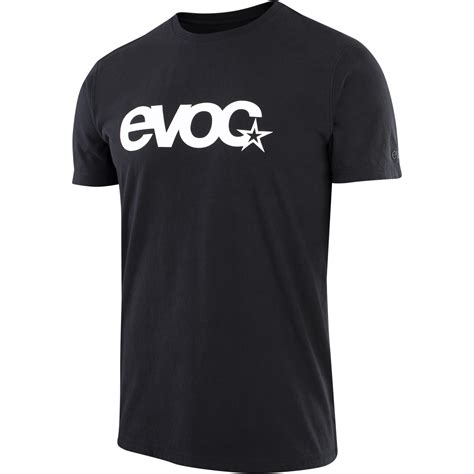 Evoc T Shirt Logo Men Black Bike24