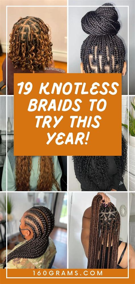 19 Stunning Knotless Braid Styles You Must Try Now In 2024 Elegant Braided Hairstyle Braided