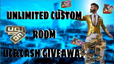 Unlimited Custom Room Uc Giveaway Rp Giveaway On Live Stream Pubg