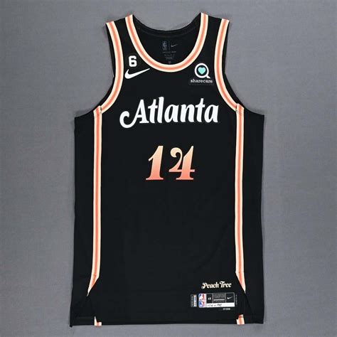 AJ Griffin Atlanta Hawks Game Worn City Edition Jersey 2022 23