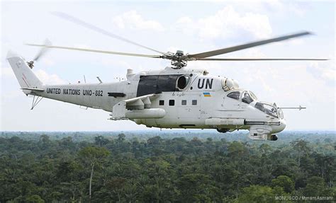 Ukraine Mi 24 Hind In Congo Monusco