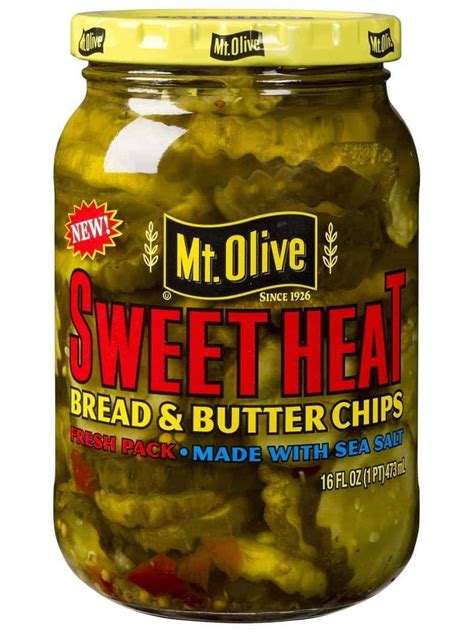 Enjoy The Best Sweet And Spicy Bread Butter Pickle Chips Mt Olive