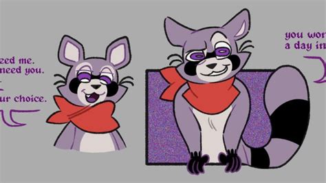 Indigo Park Rambley The Raccoon Park Art Character Design Cat Furry