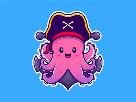 Pirate Octopus! 🐙🐙🏴‍☠️ on Behance