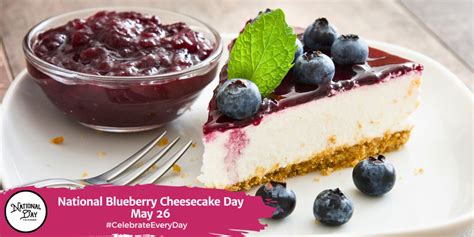 National Blueberry Cheesecake Day 2024 Linet Kirstin