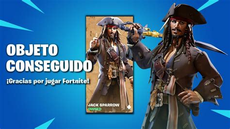 LlegarÁ Una Nueva Skin De Jack Sparrow En Fortnite [rumor] Youtube