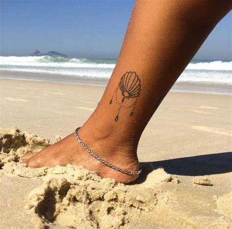 45 Beautiful Seashell Tattoos Youll Love Tattooblend Tatuaggi