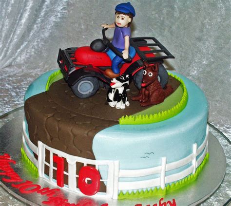 Quad Bike Fun On Cake Central Bike Cakes Smash Cake Boy Quad Bike