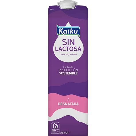 Comprar Leche Desnatada Sin Lactosa Enriquecida En Vitaminas A D E Y