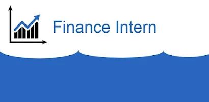finance intern  android  app