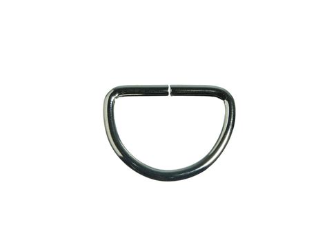 Nickle Plated Split D Ring Curtain Tie Back Dee Loop 25mm Qty Of 24 Ebay