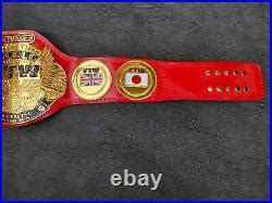 Taz Ftw Heavyweight Championship Wrestling Belt Leather Thick Plated