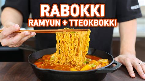 Rabokki Tteokbokki With Ramen