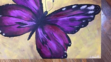 Butterfly Acrylic Painting