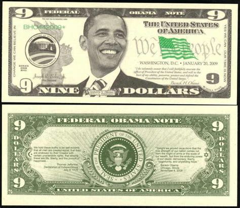 Eisenhower Dollar Set: Obama 25 Dollar Bill