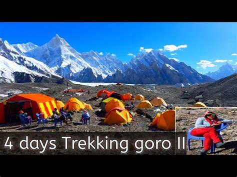 360 Degree View Between Goro II And Concordia On Baltoro Glacier Days