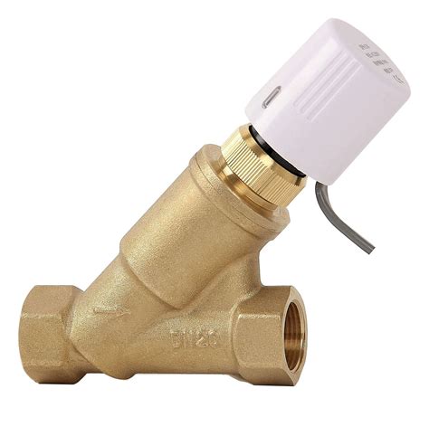 2 Way Dynamic Motorized Balancing Valve Balancing Valve And Motorized Valve